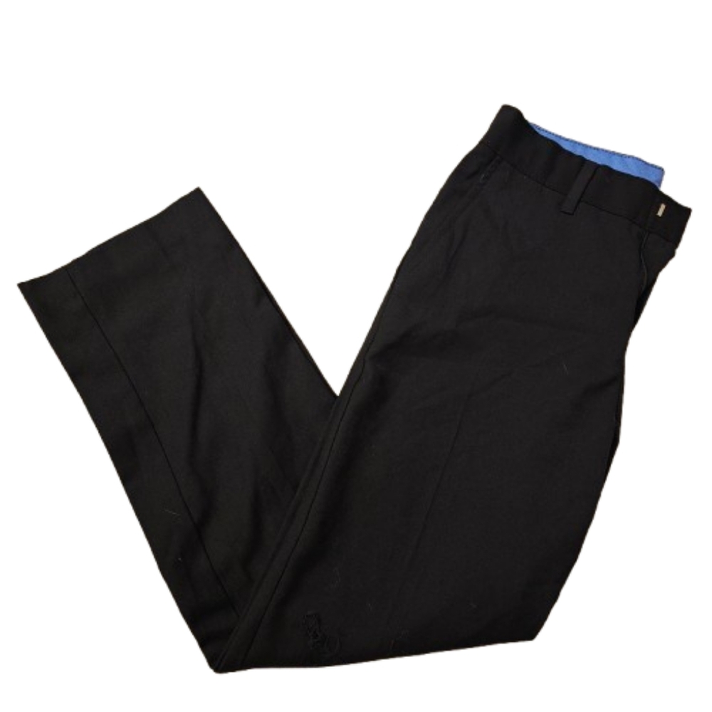 IZOD Boys Black Slacks